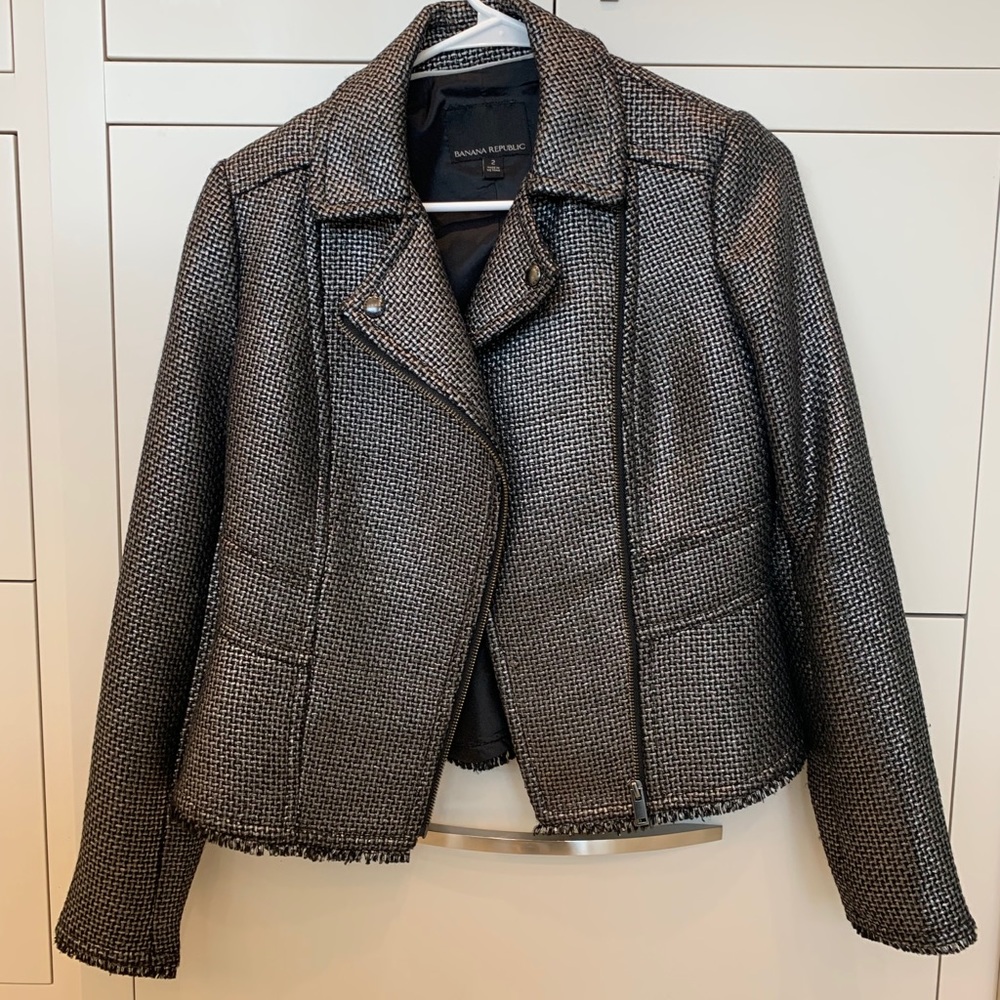 Banana Republic Shimmery Fashion Jacket Size 2